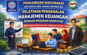 Hadapi Keterbatasan Fasilitas, Dosen UBSI Latih Pengurus Koperasi Merah Putih Depok Manajemen Keuangan Berbasis Excel
