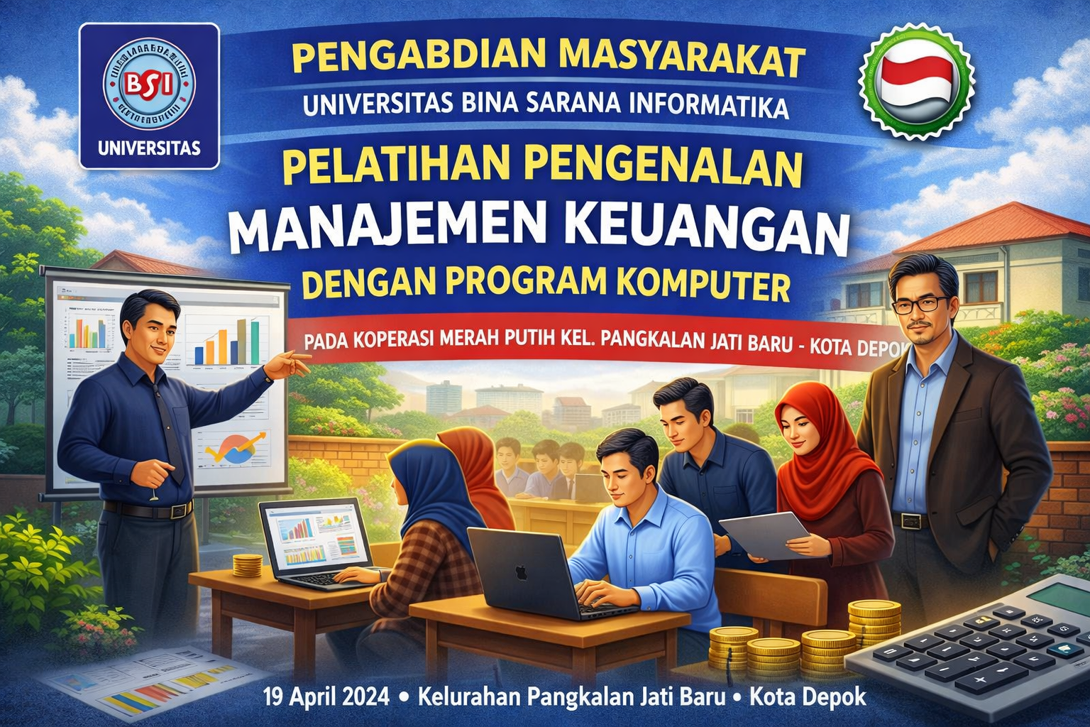 pengabdian masyarakat, pengabdian masyarakat, ubsi, universitas bina sarana informatika, bina sarana informatika