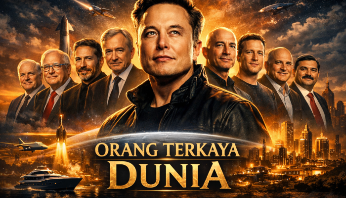 10 Orang Terkaya di Dunia (Juni 2026)